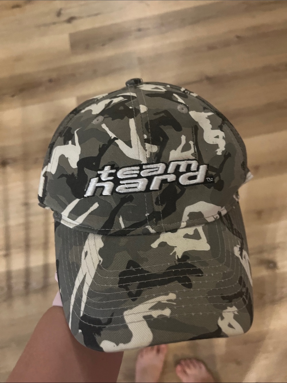 Men’s Hat Gray Camo